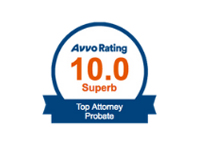 Avvo Rating 10.0 Probate
