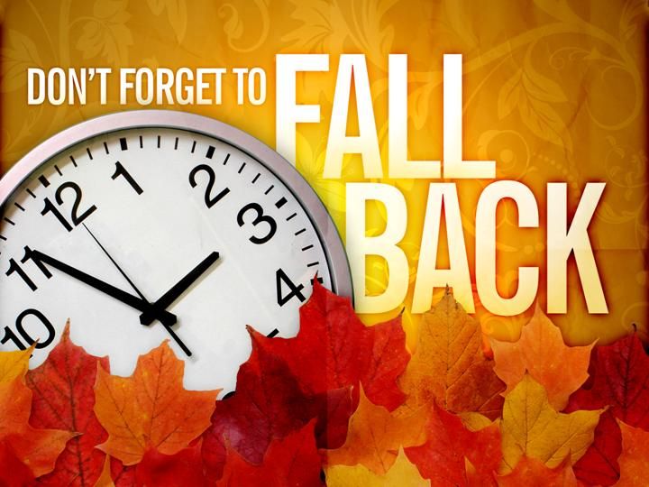 End of Daylight Savings "Fall Back!" Kirson & Fuller